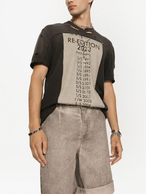 Dolce & Gabbana  Re-Edition 2023 print T-shirt - Image 5