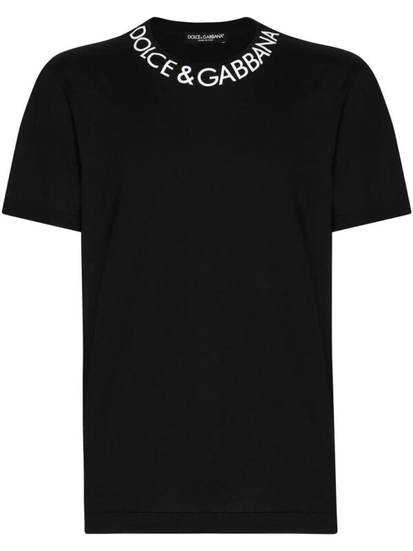 Dolce & Gabbana  logo-print neckline T-shirt