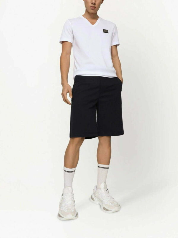 Dolce & Gabbana  DG Essentials V-neck T-shirt - Image 2