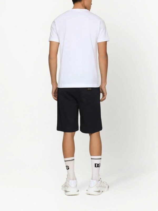 Dolce & Gabbana  DG Essentials V-neck T-shirt - Image 4