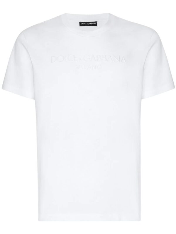 Dolce & Gabbana  logo-appliqué cotton T-shirt