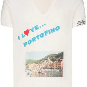 Dolce & Gabbana  graphic print V-neck T-shirt