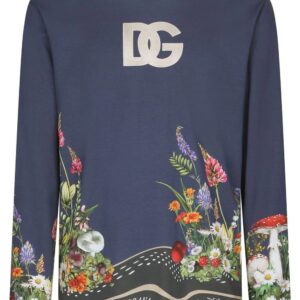 Dolce & Gabbana  graphic-print long-sleeve T-shirt