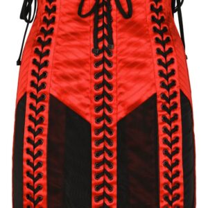 Dolce & Gabbana  lace-up high-waisted skirt