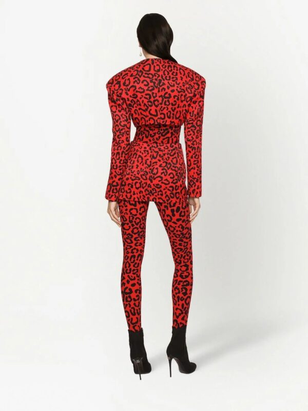 Dolce & Gabbana  leopard-print mini skirt - Image 4