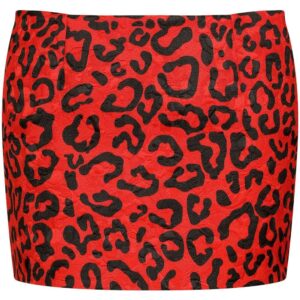 Dolce & Gabbana  leopard-print mini skirt