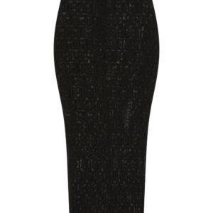 Dolce & Gabbana  DG logo high waist skirt