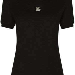 Dolce & Gabbana  crystal-embellished cotton T-shirt