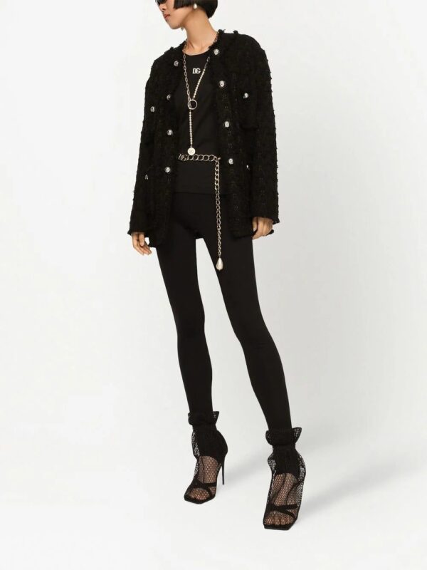 Dolce & Gabbana  crystal-embellished cotton T-shirt - Image 2