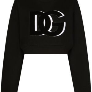 Dolce & Gabbana DG-logo cropped sweatshirt