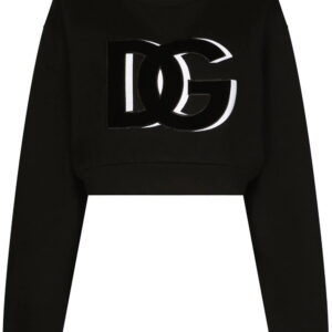 Dolce & Gabbana  DG Logo cropped sweatshirt