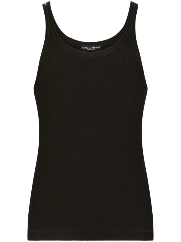 Dolce & Gabbana  fine-rib tank top