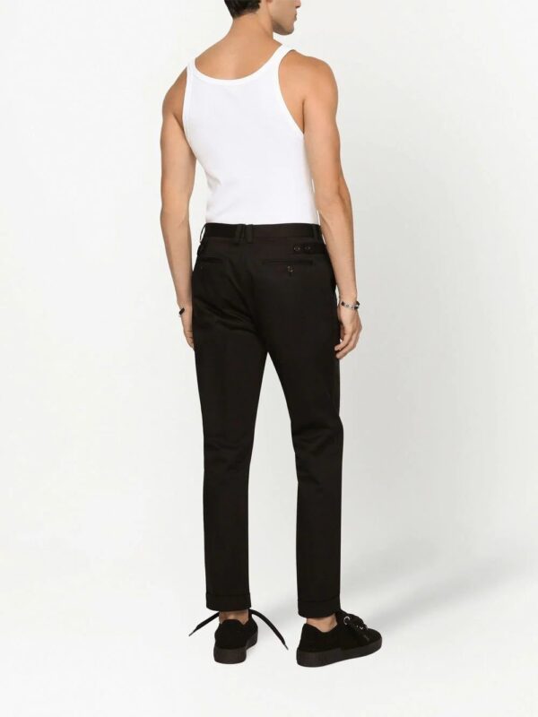 Dolce & Gabbana  logo-patch detail tank top - Image 4