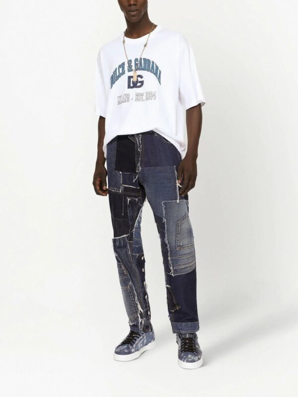 Dolce & Gabbana  logo-print cotton T-shirt - Image 2