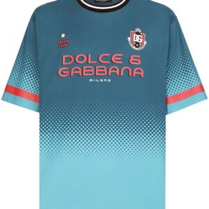 Dolce & Gabbana  logo-print football T-shirt