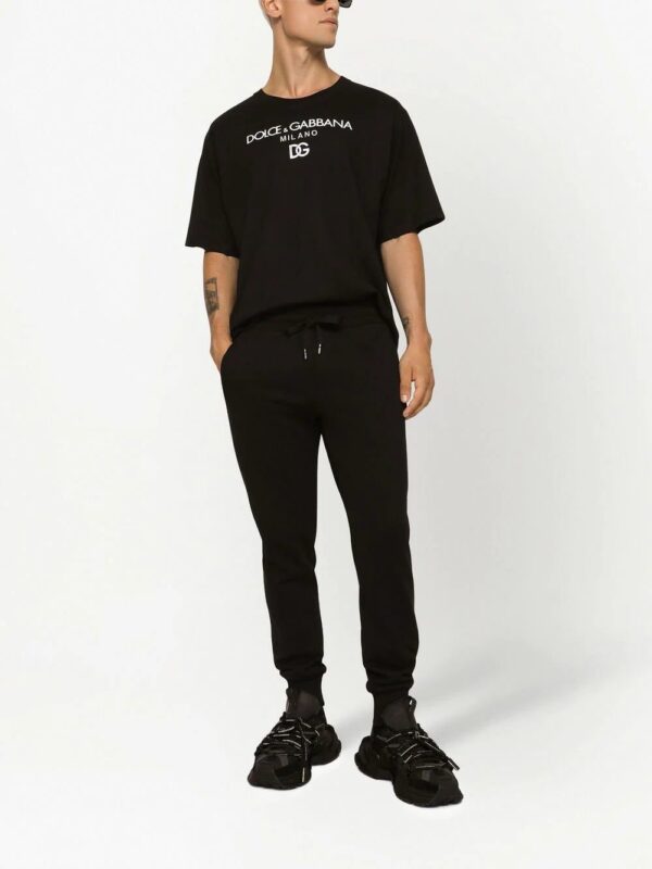 Dolce & Gabbana  DG Essentials logo-embroidered T-shirt - Image 2