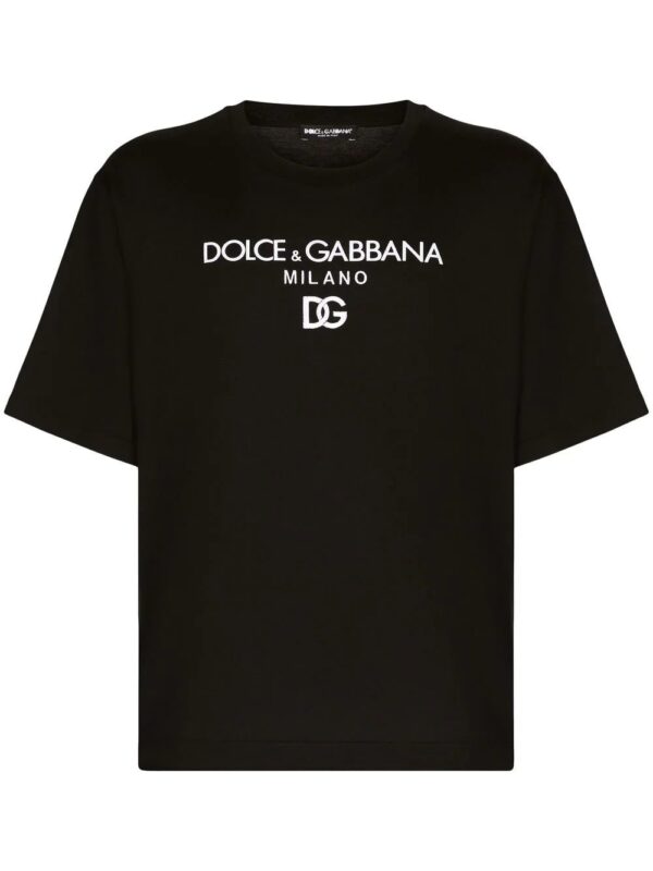 Dolce & Gabbana  DG Essentials logo-embroidered T-shirt