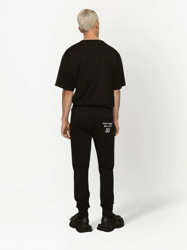 Dolce & Gabbana  DG Essentials logo-embroidered T-shirt - Image 3