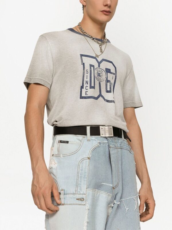 Dolce & Gabbana  logo-print crew-neck T-shirt - Image 4