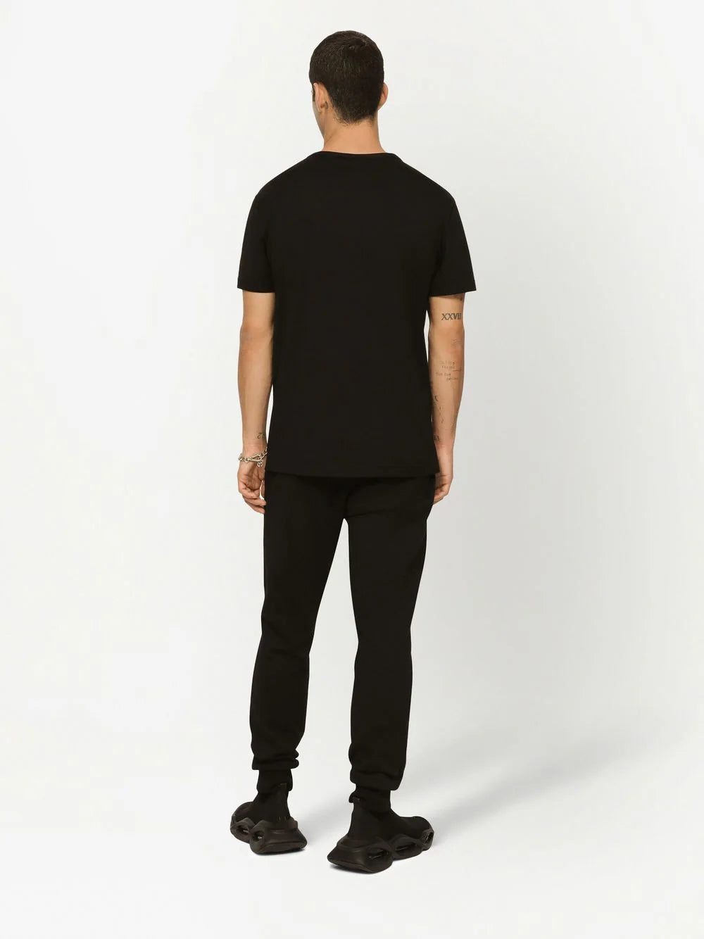 Dolce & Gabbana logo-tag cotton T-shirt - Image 4