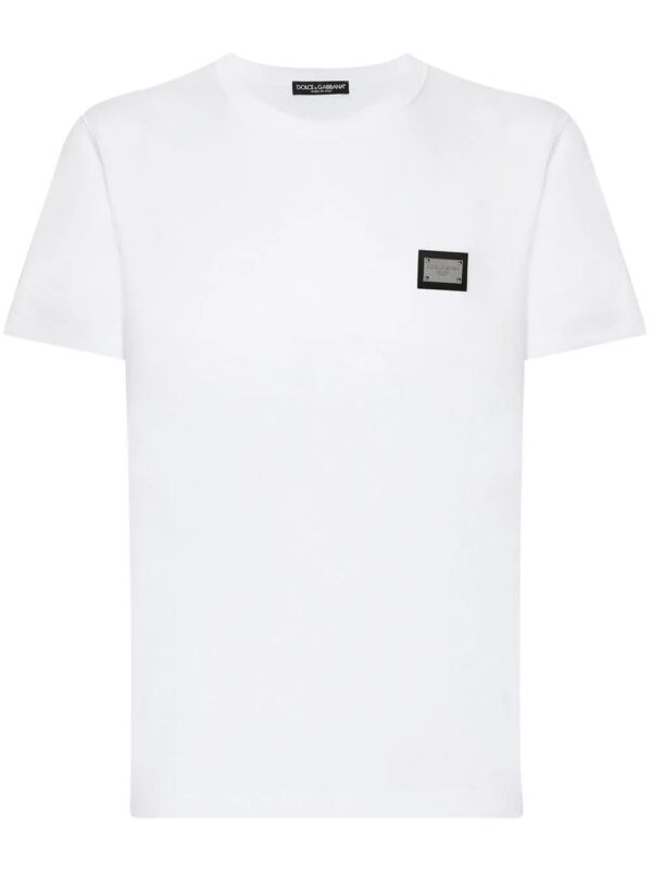 Dolce & Gabbana  logo-tag cotton T-shirt