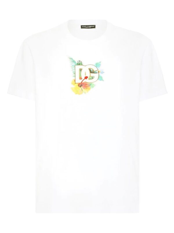 Dolce & Gabbana  logo-print cotton T-shirt