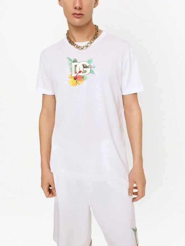 Dolce & Gabbana  logo-print cotton T-shirt - Image 4