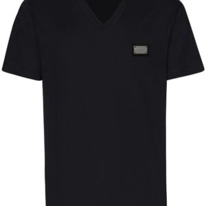 Dolce & Gabbana logo-tag V-neck T-shirt