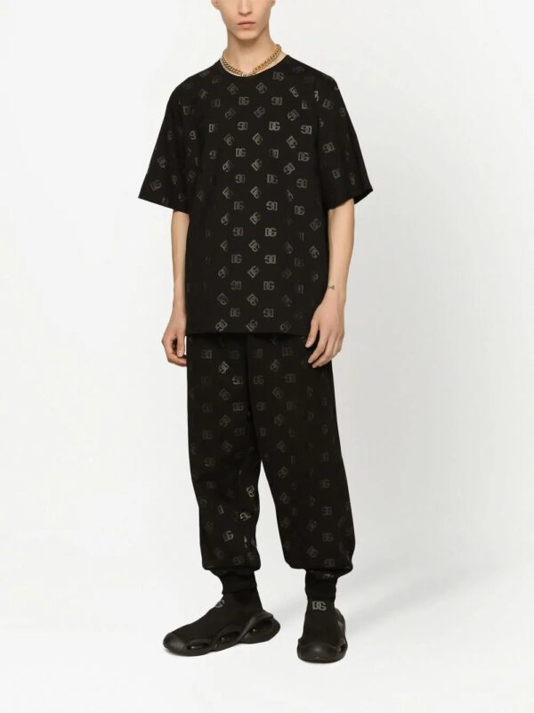 Dolce & Gabbana  logo-monogram-print T-shirt - Image 3