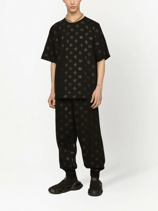 Dolce & Gabbana  logo-monogram-print T-shirt - Image 3