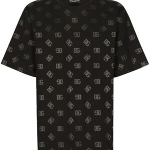 Dolce & Gabbana logo-monogram-print T-shirt