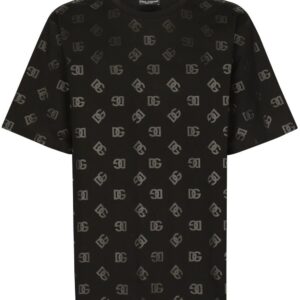 Dolce & Gabbana logo-monogram-print T-shirt