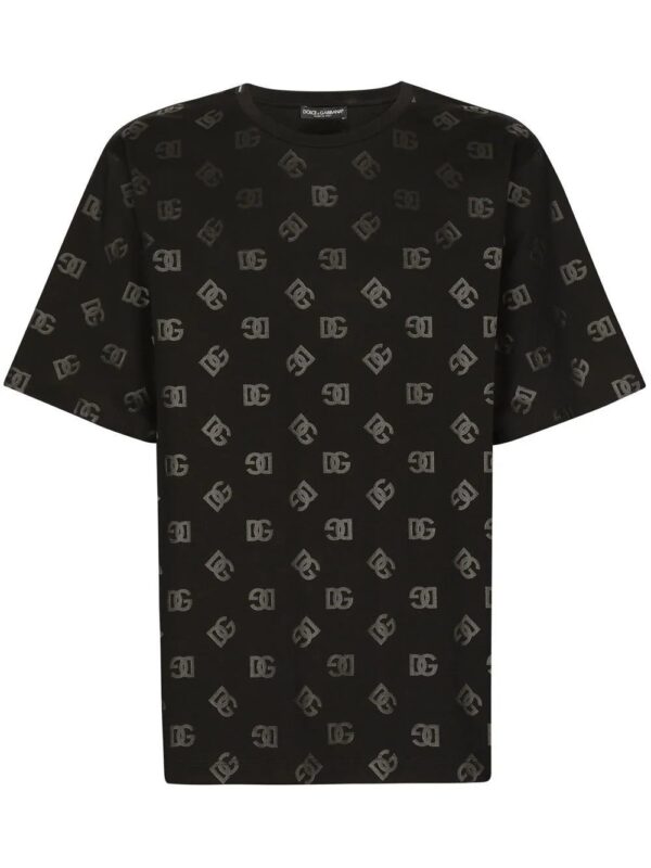 Dolce & Gabbana  logo-monogram-print T-shirt