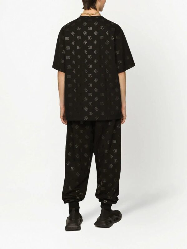 Dolce & Gabbana  logo-monogram-print T-shirt - Image 4
