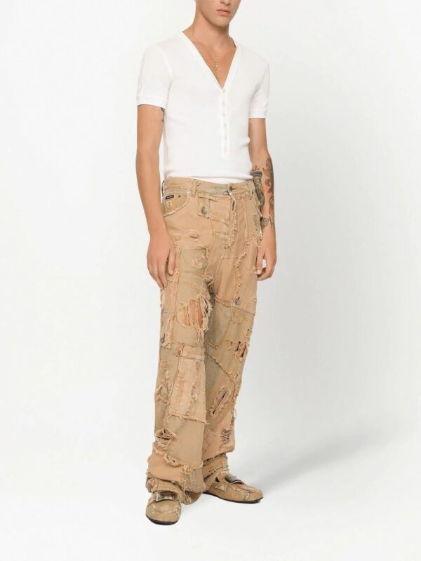Dolce & Gabbana  V-neck short-sleeve T-shirt - Image 3