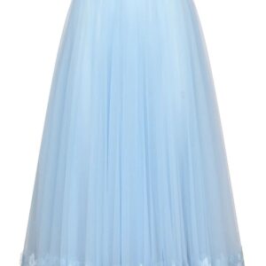 Dolce & Gabbana  lace-trim flared midi skirt