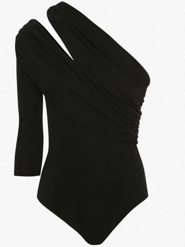 Alexander McQueen  one-shoulder bodysuit