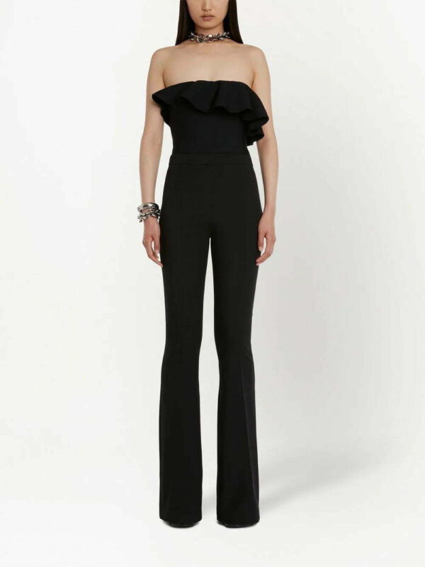 Alexander McQueen  strapless ruffle top - Image 2
