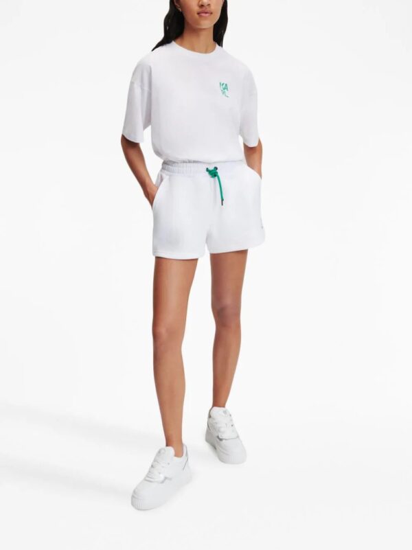 Karl Lagerfeld  logo-print organic cotton T-shirt - Image 3