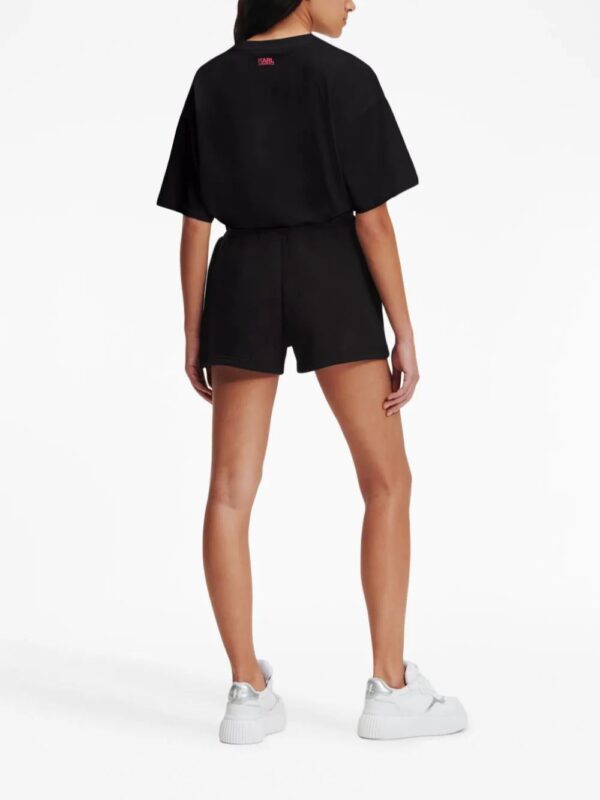Karl Lagerfeld  logo-print organic cotton T-shirt - Image 4