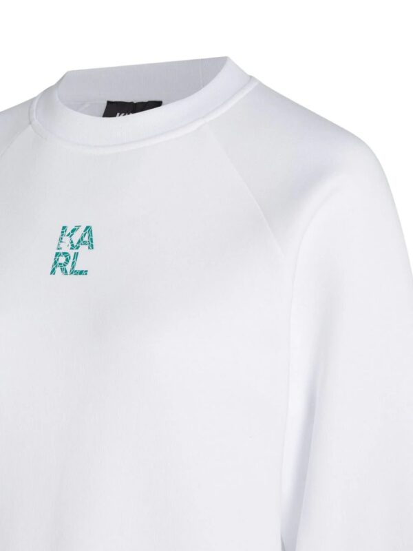 Karl Lagerfeld  logo-print cotton blend sweatshirt - Image 2