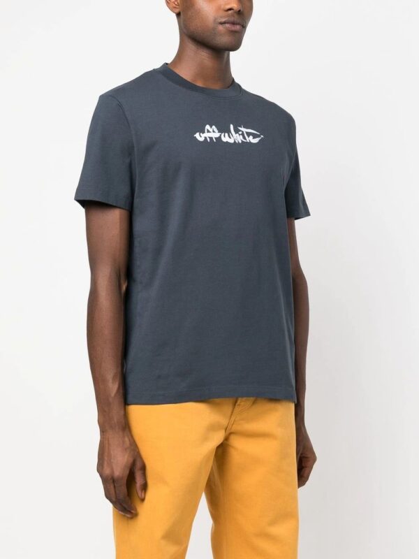 Off-white painted Arrows-print T-shirt - Image 4