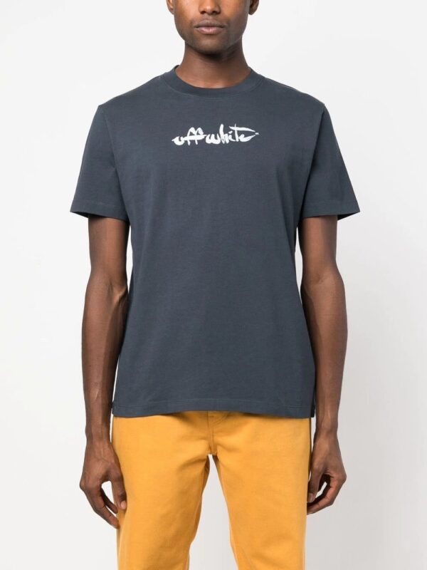 Off-white painted Arrows-print T-shirt - Image 3