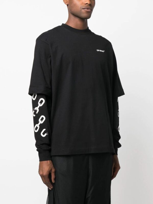 Off-White  logo-print T-shirt - Image 4