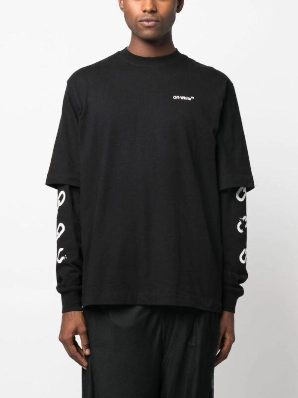 Off-White  logo-print T-shirt - Image 3