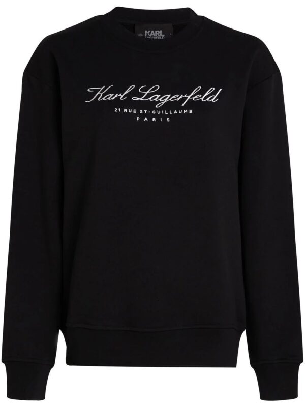 Karl Lagerfeld  Hotel Karl organic cotton sweatshirt