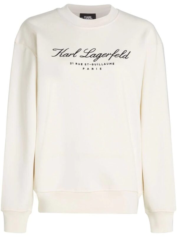 Karl Lagerfeld  Hotel Karl organic cotton sweatshirt