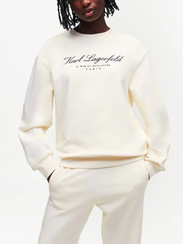 Karl Lagerfeld  Hotel Karl organic cotton sweatshirt - Image 4