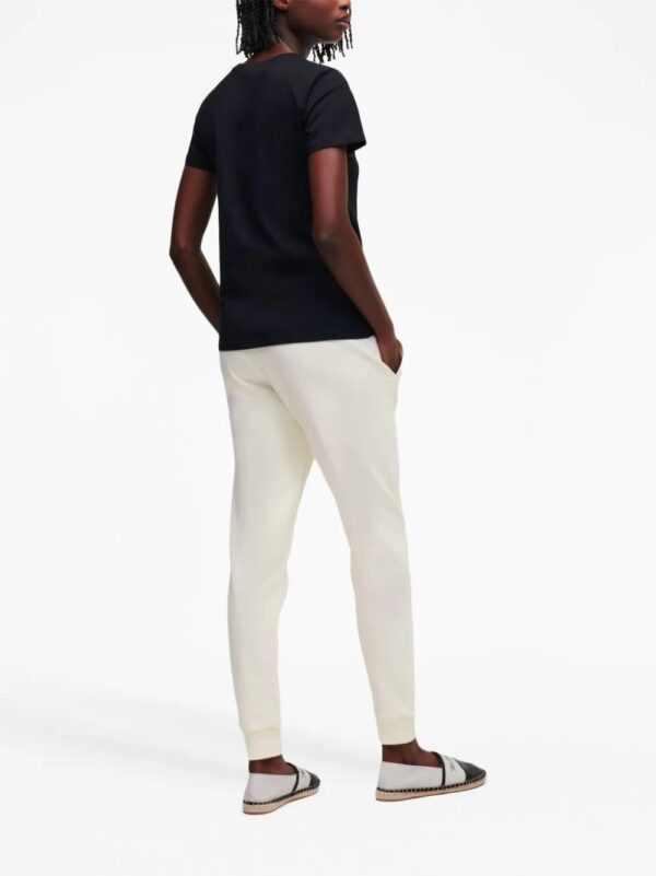Karl Lagerfeld  Hotel Karl embroidered-logo T-shirt - Image 3