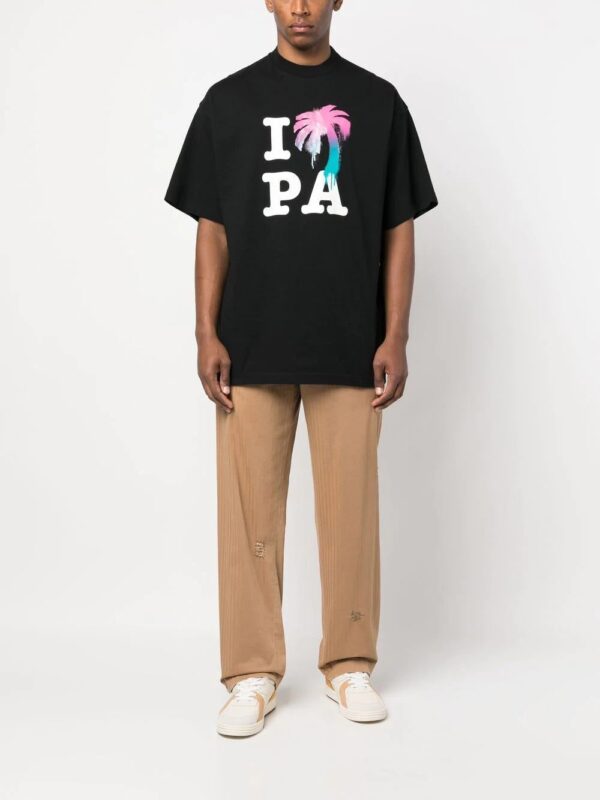 Palm Angels  logo-print organic cotton T-shirt - Image 2
